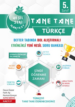 5. Sınıf Yeşil Tane Tane Türkçe Soru Bankası